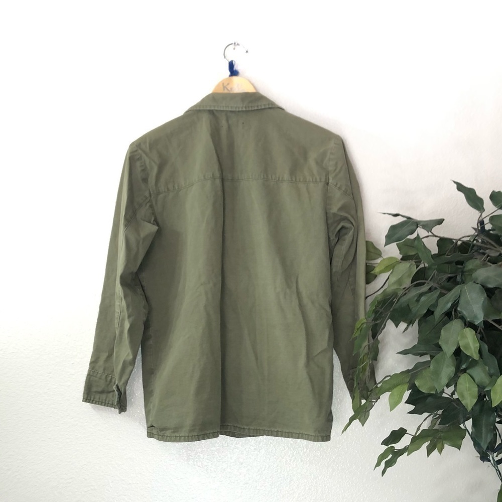 TopShop Army Green Jacket - Picture 6 of 6